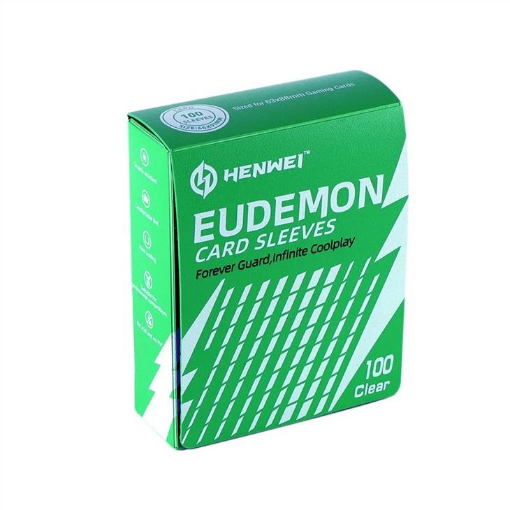 Light Green Plastic Card Sleeves 4