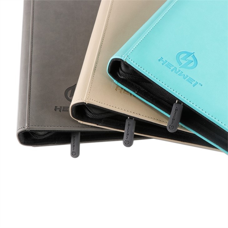 Card Binder 9 Pocket Clip Books
