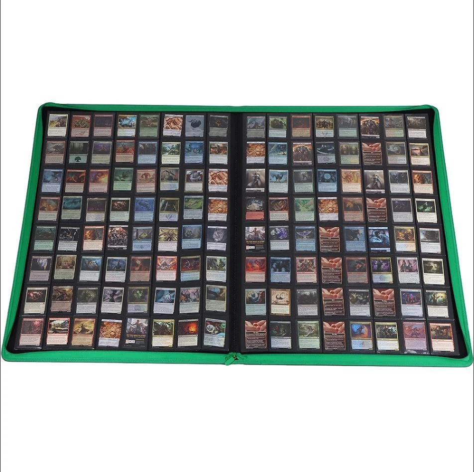 64 Pocket Card Ringless Zip Binder
