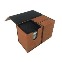 چرمی کارڈ اسٹوریج باکس جادو